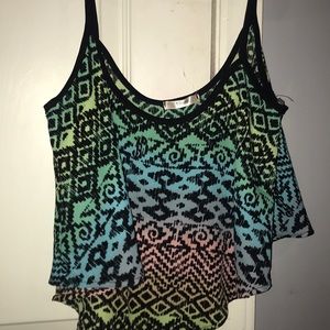 cropped tank top